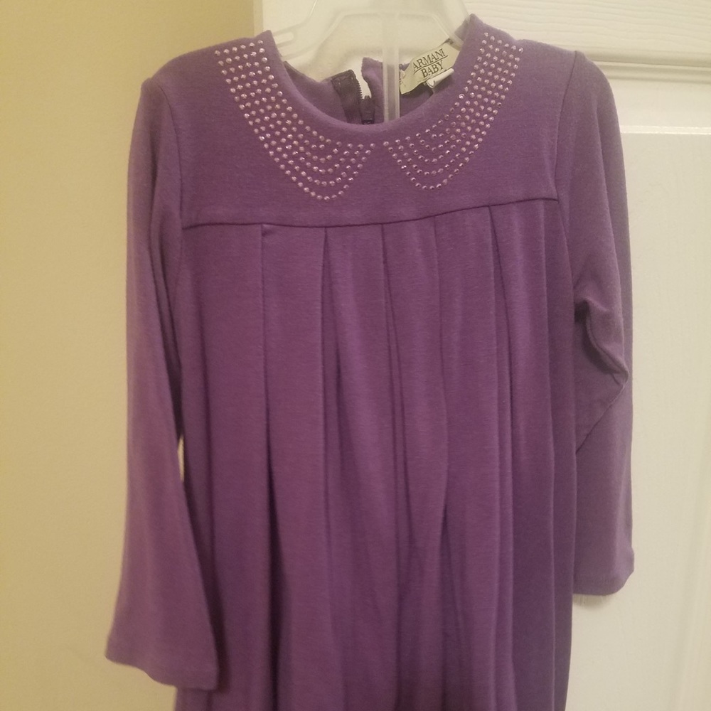 24 MO | ARMANI BABY DRESS | PURPLE